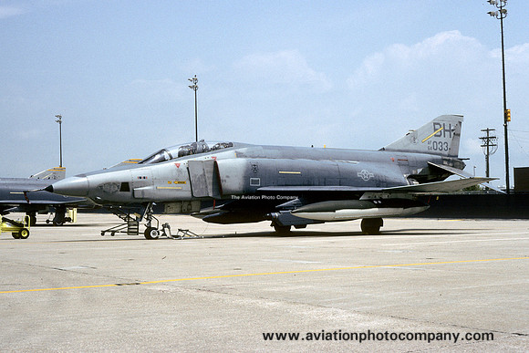 USAF Alabama ANG 106 TRS McDonnell RF-4C Phantom 64-1033/BH (1991)