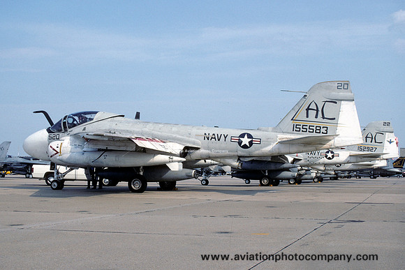 US Navy VA-75 Grumman KA-6D Intruder 155583/AC-520 (1991)