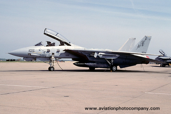 US Navy VF-74 Grumman F-14A Tomcat 163227/AA-105 (1991)
