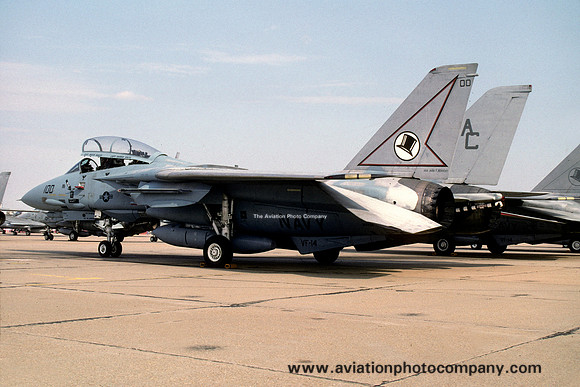 US Navy VF-14 Grumman F-14A Tomcat 162700/AC-100 (1991)