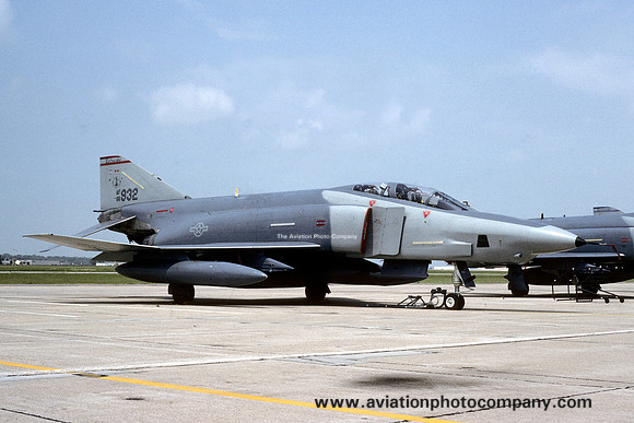 USAF Nebraska ANG 173 TRS McDonnell RF-4C Phantom 65-0932 (1991)