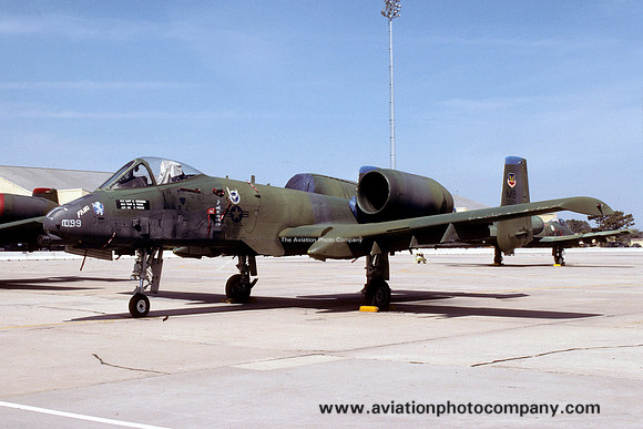 USAF 354 TFW 355 TFS Fairchild A-10A Thunderbolt 79-0099/MB (1991)