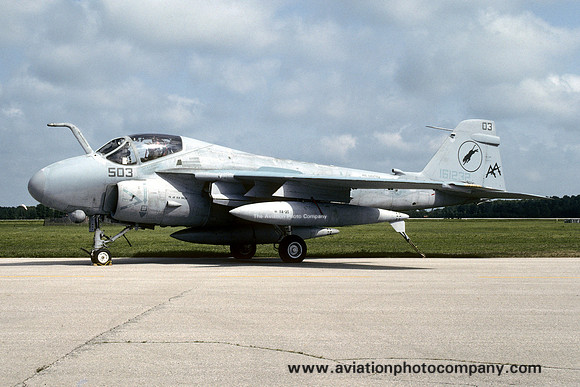 US Navy VA-35 Grumman A-6E Intruder 161232/AA-503 at the London International Air Show (1991)