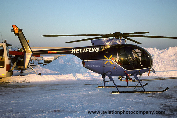 Heliflyg Hughes OH-500 SE-HLP (1998)