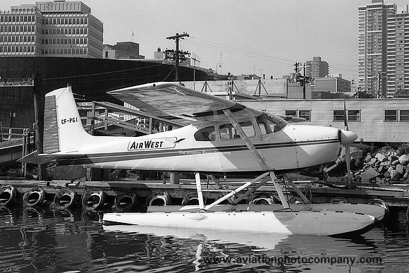 Air West Cessna 180F CF-PGI (1973)