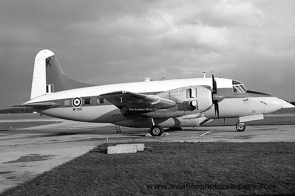 RAF Vickers Varsity T.1 WF369/K (1972)