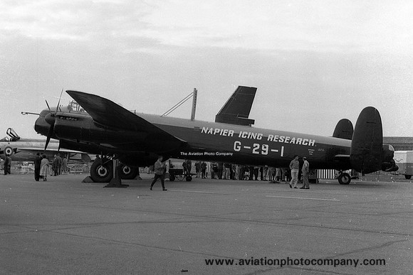 Napier Icing Research Avro Lincoln G-29-1