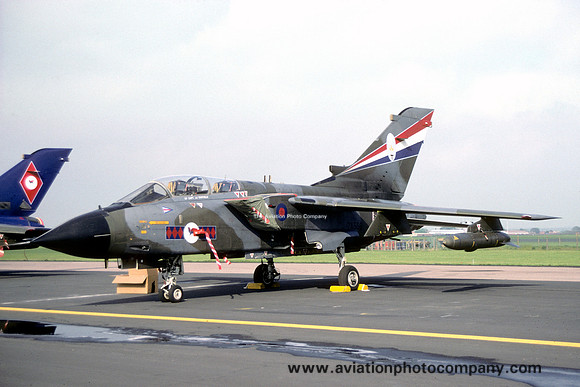 RAF TWCU Panavia Tornado GR.1 ZA556 in display colour scheme (1991)