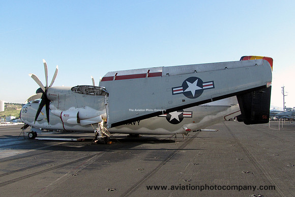 US Navy VRC-40 Grumman C-2A Greyhound 162141/56 on board USS George HW Bush (2011)