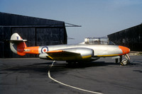 RAF Gloster Meteor T.7 WL468 at RAF Wattisham (1964)