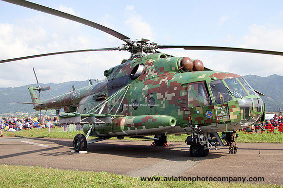 Slovak Air Force VLK Mil Mi-17 0845 at the Zeltweg Airshow (2013)