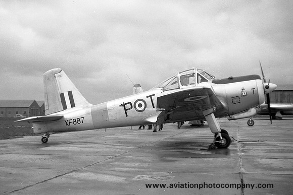 RAF 6 FTS Percival Provost T.1 XF887/P-T