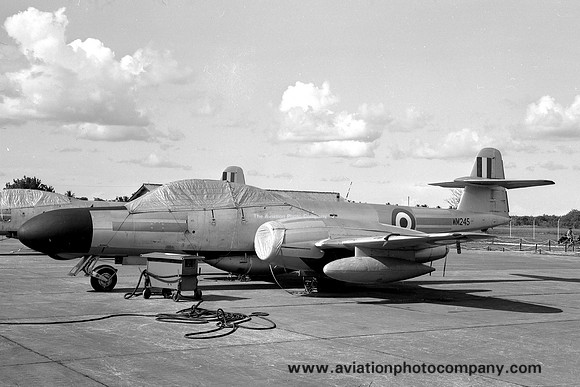 RAF 1574 Flight Gloster Meteor TT.20 WM245