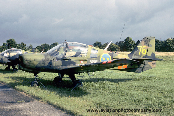Swedish Army SAL Bulldog SK-61 61076 (1985)