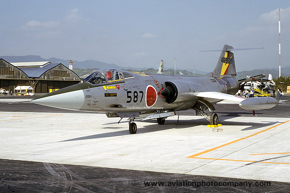 JASDF 202 Hikotai Lockheed F-104J Starfighter 46-8587 (1979)