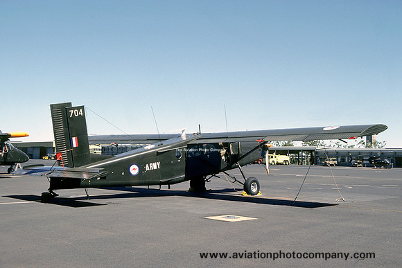 Australian Army Pilatus PC-6/B1-H2 Turbo Porter A14-704 (1980)