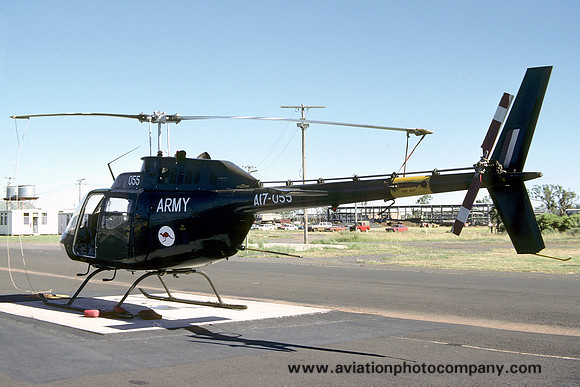 Australian Army Bell-CAC CA-32 Kiowa A17-055 (1980)