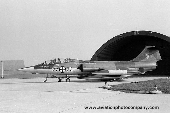 German Air Force JBG31 Lockheed TF-104G Starfighter 27+73 (1979)
