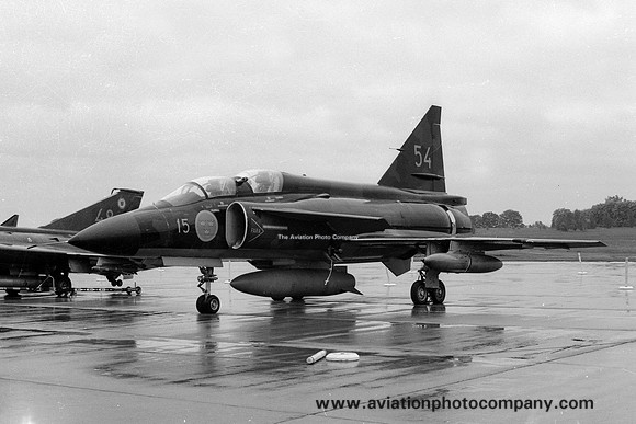 Swedish Air Force F15 SAAB Viggen Sk-37 37815/54 (1979)