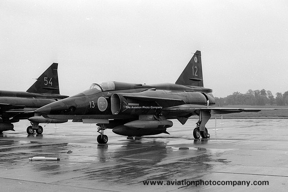 Swedish Air Force F13 SAAB Viggen SF-37 37961/12 (1979)