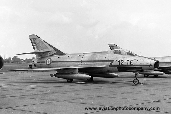 French Air Force EC1/12 Dassault Super Mystere B.2 158/12-YE (1967)