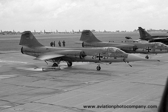German Navy MFG2 Lockheed F-104G Starfighter 21+27 (1979)