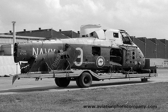 Australian Navy Westland Wessex 31 N7-219 at Bankstown (1972)