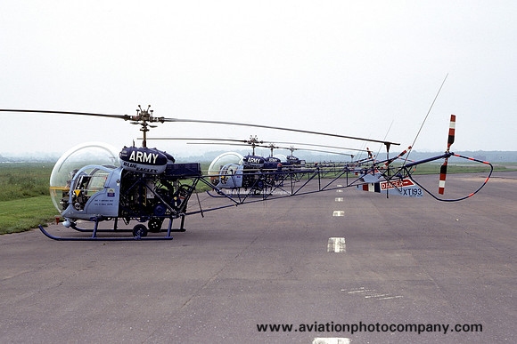 Army Air Corps Blue Eagles Westland Sioux AH.1 XT193 (1973)
