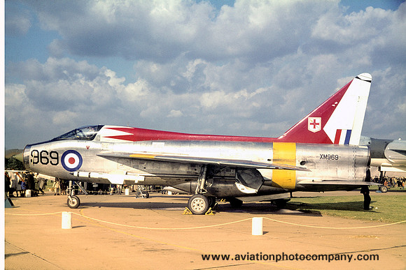 RAF 226 OCU 145 Squadron English Electric Lightning T.4 XM969 (1965)