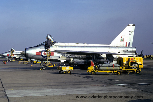 RAF 5 Squadron English Electric Lightning F.6 XR772/E (1973)