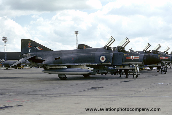 RAF 41 Squadron McDonnell F-4M Phantom FGR.2 XV493/F (1973)
