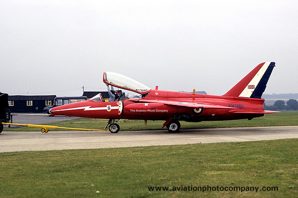 RAF Red Arrows Folland Gnat T.1 XR981 (1972)
