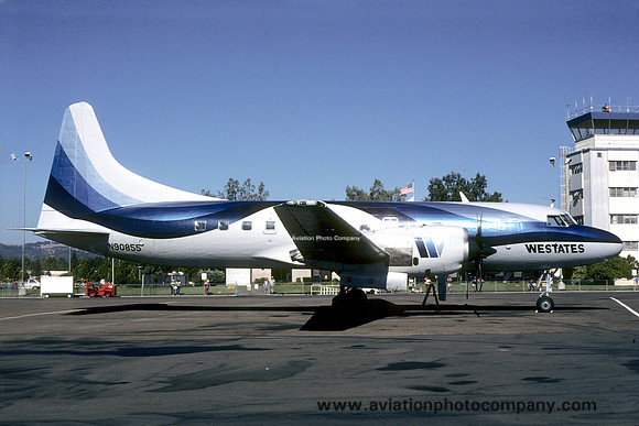 Westates Airlines Convair 580 N90855 (1985)