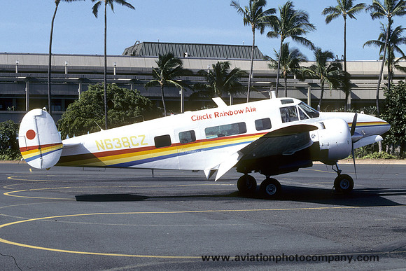 Circle Rainbow Air Beech H18S N638CZ (1987)