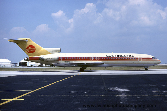 Continental Airlines Boeing 727-243 N583PE (1987)