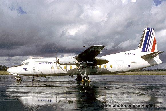 Air France Poste Fokker F-27-500 Friendship F-BPUA (1987)