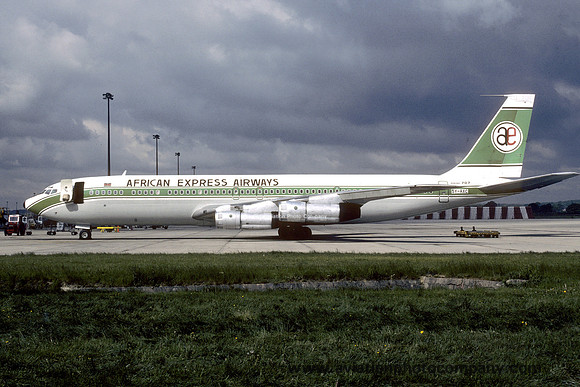 African Express Airways Boeing 707-351C 5Y-AXC (1987)