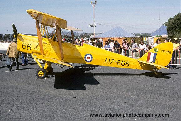 De Havilland DH.82A Tiger Moth VH-BAR/A17-666 (1983)