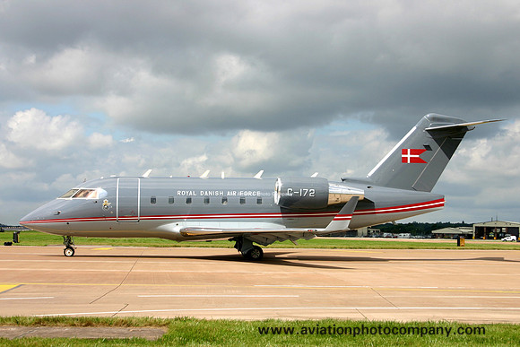 Danish Air Force Esk 721 Candair CL-604 Challenger C-172 at RIAT Fairford (2007)