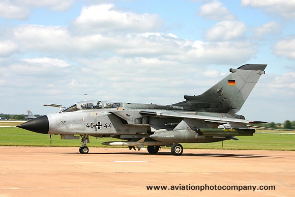 German Air Force JBG32 Panavia Tornado ECR 46+44 at RIAT Fairford (2007)