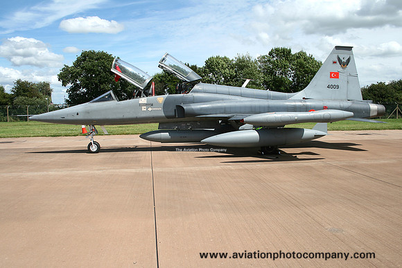 Turkish Air Force 133 Filo Northrop F-5B Freedom Fighter 4009 at RIAT Fairford (2007)