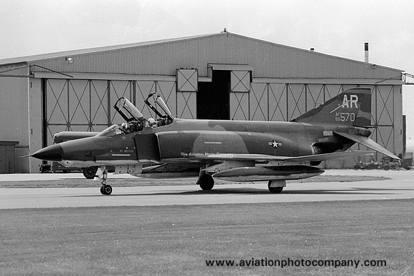 USAF 10 TRW 1 TRS McDonnell RF-4C Phantom 68-0570/AR (1979)