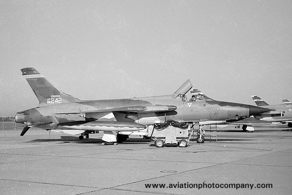 USAF Virginia ANG 149 TFS Republic F-105D Thunderchief 62-4242