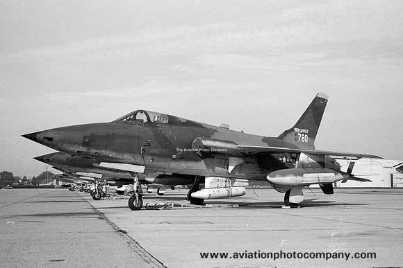 USAF New Jersey ANG 141 TFS Republic F-105B Thunderchief 57-7780