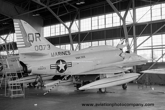 US Marines VMA-322 Douglas A-4E Skyhawk 150073/QR-54