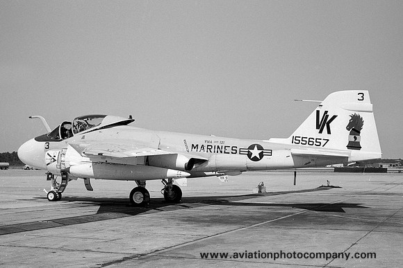 US Marines VMA(AW)-121 Grumman A-6E Intruder 155657/VK-3