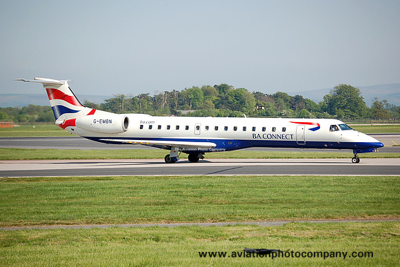 British Airways Connect Embraer ERJ-145 G-EMBN at Manchester (2007)