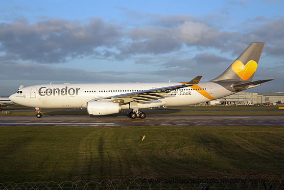 Condor/Thomas Cook Airbus A330-243 G-TCCI at Manchester (2018)