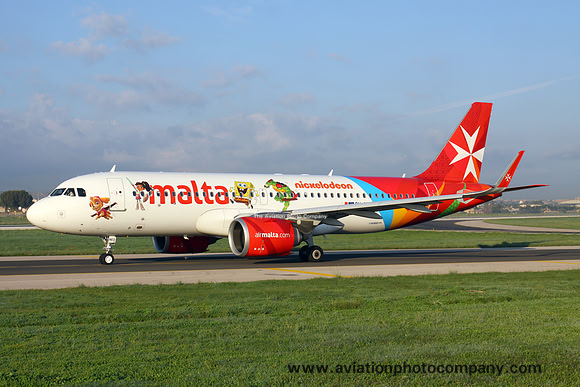 Air Malta Airbus A320-251N 9H-NEO at Malta Luqa IAP (2018)