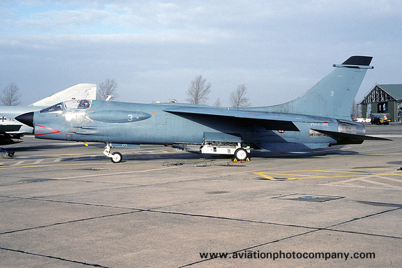 French Navy 12F Chance F-8E Crusader 3 (1994)
